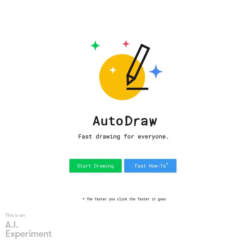 AutoDraw, l'outil de dessin révolutionnaire, allie apprentissage automatique et créations d'artistes talentueux pour vous aider à dessiner rapidement, sans téléchargement ni frais, sur tous vos appareils.