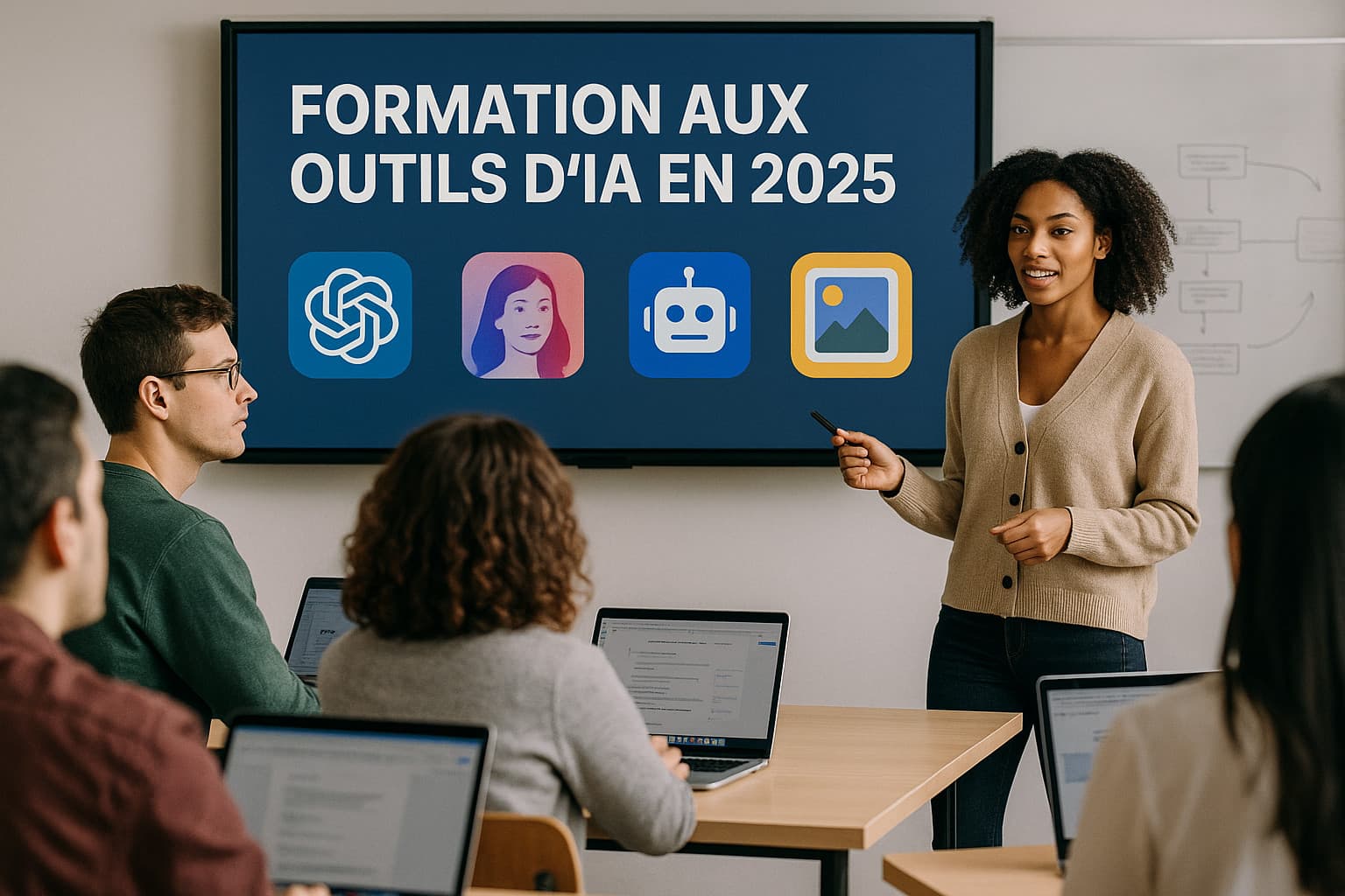 Découvrez comment choisir la meilleure formation aux outils IA. Comparatif des bootcamps, formations en ligne et certifications, critères de qualité et conseils pour bien investir.
