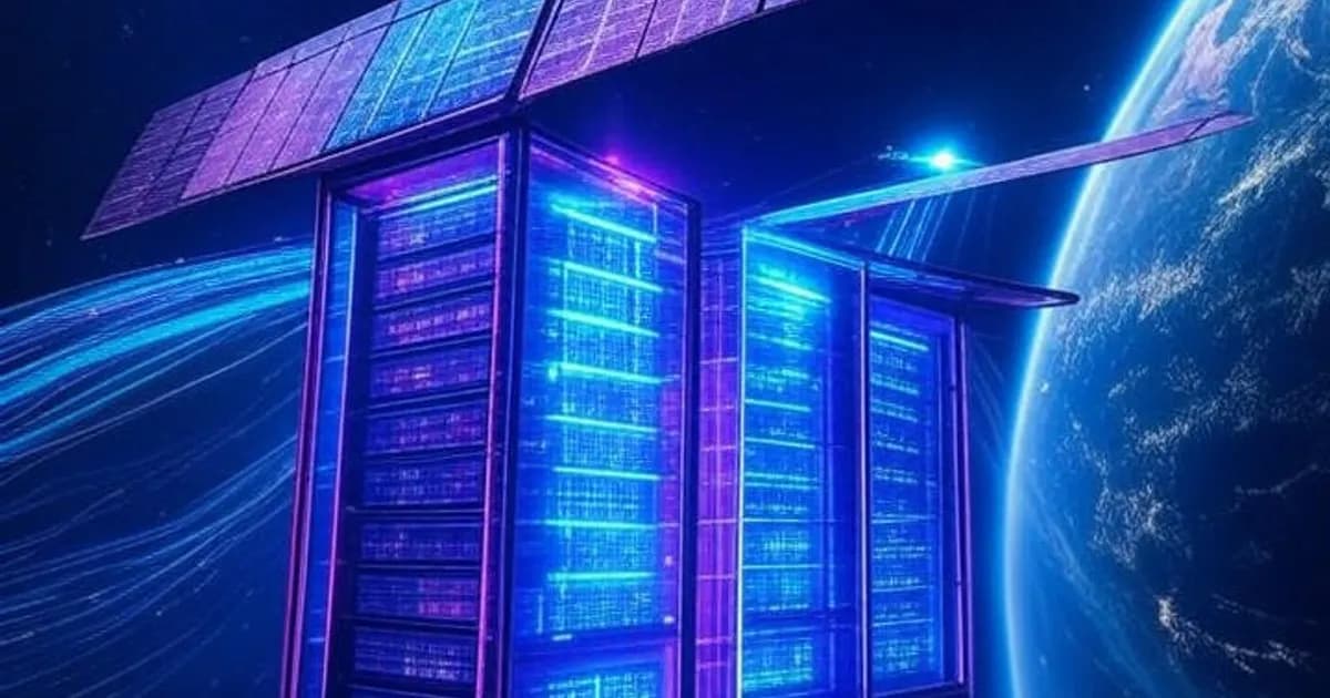 Google et Microsoft explorent l'envoi de data centers en orbite pour exploiter l'énergie solaire spatiale et alimenter l'IA. Révolution ou risque ?