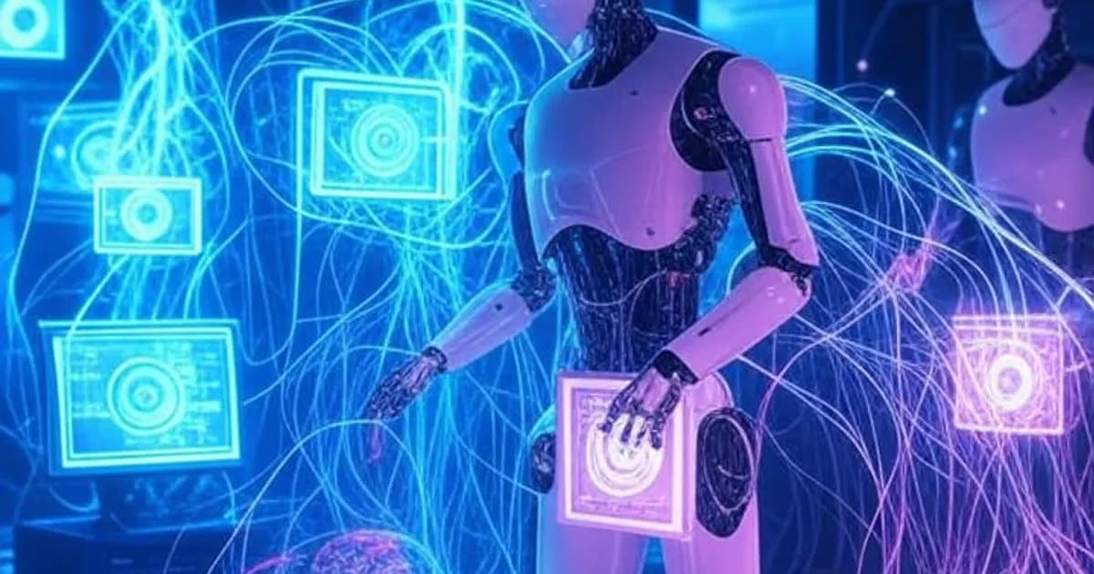 L'IA physique explose en 2025 avec 16 milliards $ levés : robots humanoïdes et interfaces cerveau-machine transforment l'industrie et le travail.