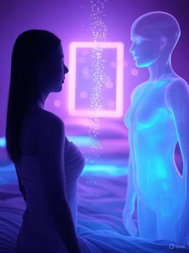 Compagnons IA, thérapie de couple algorithmique, robots domestiques : comment l'intelligence artificielle transforme nos relations intimes.